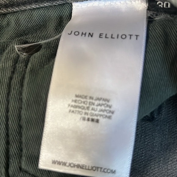 John Elliot Stretch Jeans Grey Slim Fit - Picture 6 of 8